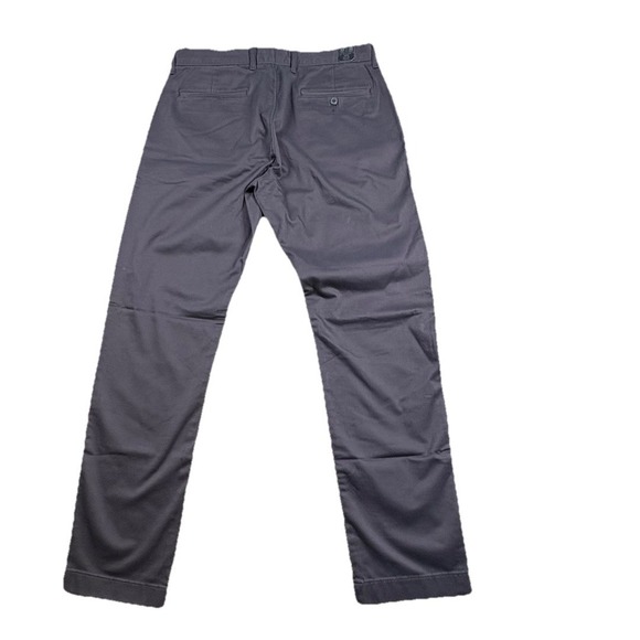 J Crew Chino Pant 484 Slim Stretch Mens NWT 33x32 Gray Cotton Twill New Tags - Picture 2 of 8
